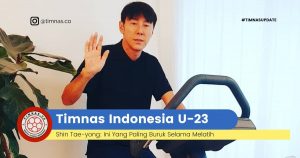 Kondisi Timnas Indonesia U-23, Shin Tae-yong: Yang Paling Buruk Selama Melatih
