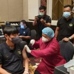 timnas indonesia terima vaksin booster