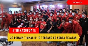 Timnas Indonesia U-19 ke Korea, 32 Pemain Resmi Dilepas PSSI