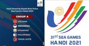 Hasil Drawing SEA Games 2021: Indonesia Segrup dengan Tuan Rumah