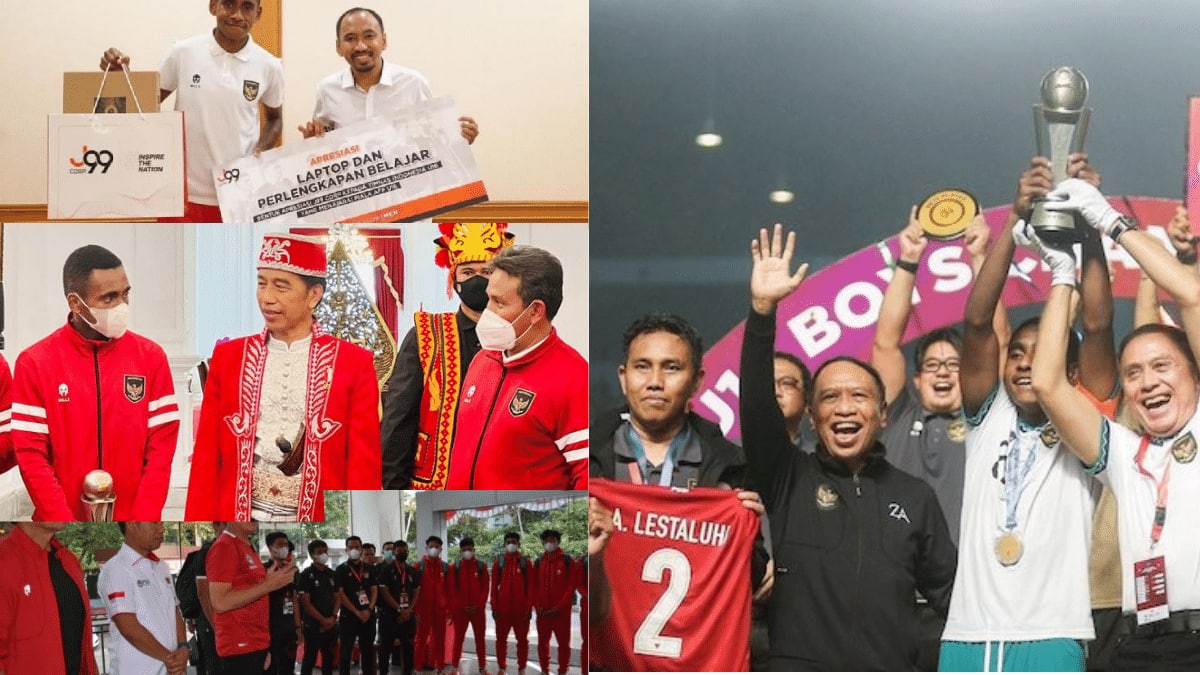 bonus timnas indonesia u-16 usai juara aff