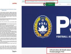 JakPro Keluarkan Rilis Media Soal Standar JIS, PSSI Ganti Judul Berita