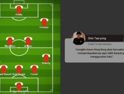 Prediksi Line Up Timnas Indonesia U-20 vs Hongkong U-20, Shin Tae-yong Bikin Eksperimen Baru, Cetak Gol Pakai Kaki