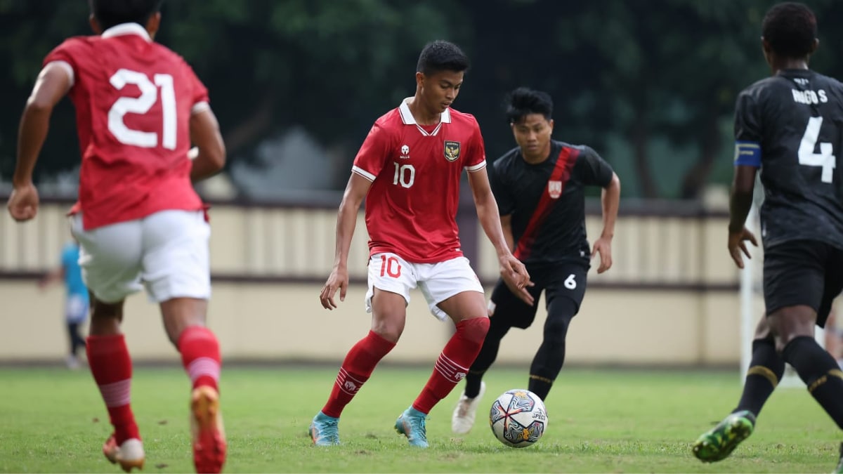 Timnas Indonesia U-19 Ditahan Imbang Persis Solo U-20