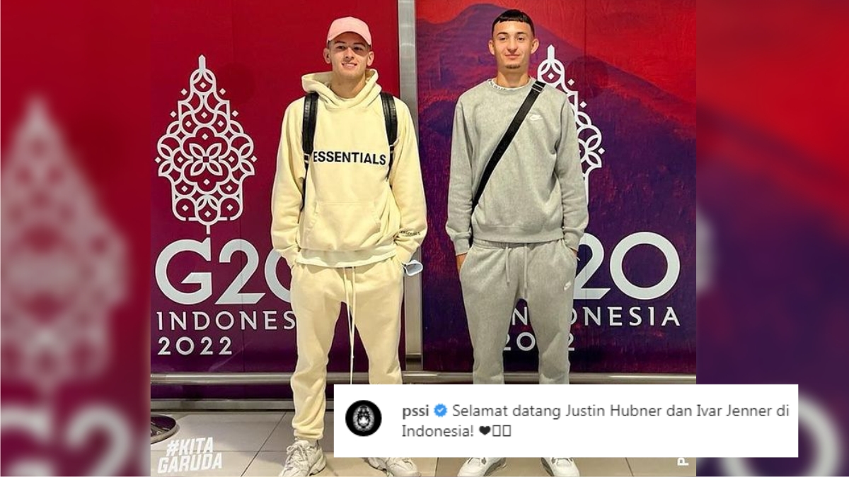 Ivar Jenner dan Justin Hubner Tiba di Indonesia