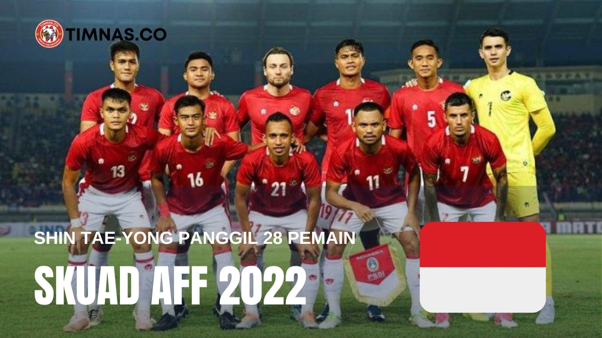 daftar 28 pemain timnas indonesia AFF 2022
