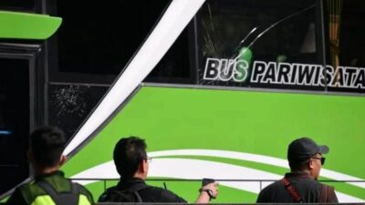 Bus Timnas Thailand diserang