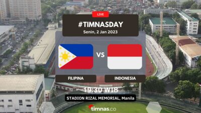Jadwal Pertandingan Indonesia vs Filipina Di Piala AFF 2022