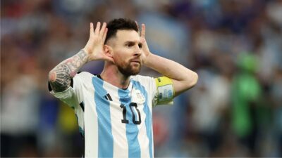Argentina ke Semifinal! Lionel Messi Samai Rekor Batistuta, Buntuti Kylian Mbappe