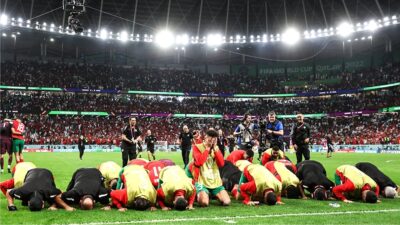 Terima Kasih Portugal, Timnas Maroko Jadi Negara Wilayah Afrika Pertama Tembus Semifinal Piala Dunia