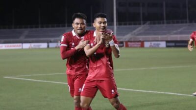 Pencetak Dua Gol Timnas Indonesia
