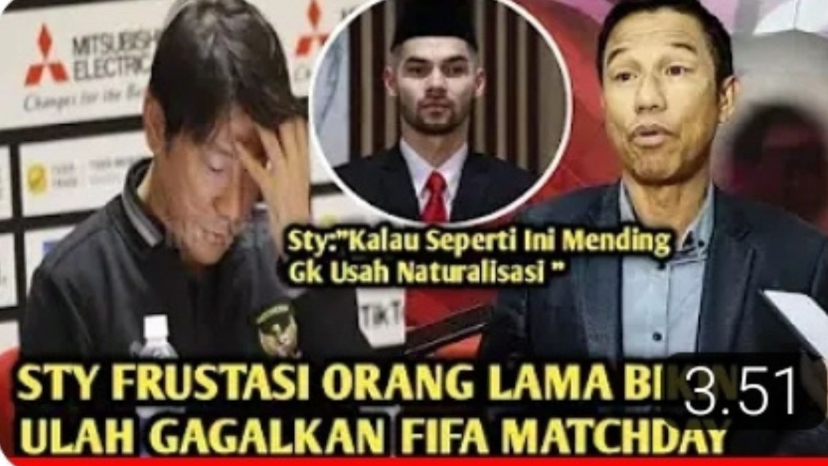 Cek Fakta Timnas Batal Jalani FIFA MATCHDAY