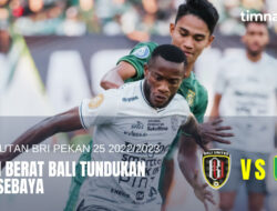 Prediksi Skor dan Link Live Streaming Bali United vs Persebaya Surabaya Liga 1 2022/2023