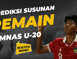 Prediksi Susunan Pemain Timnas Indonesia U-20 vs New Zealand U-20: Formasi 3-4-3