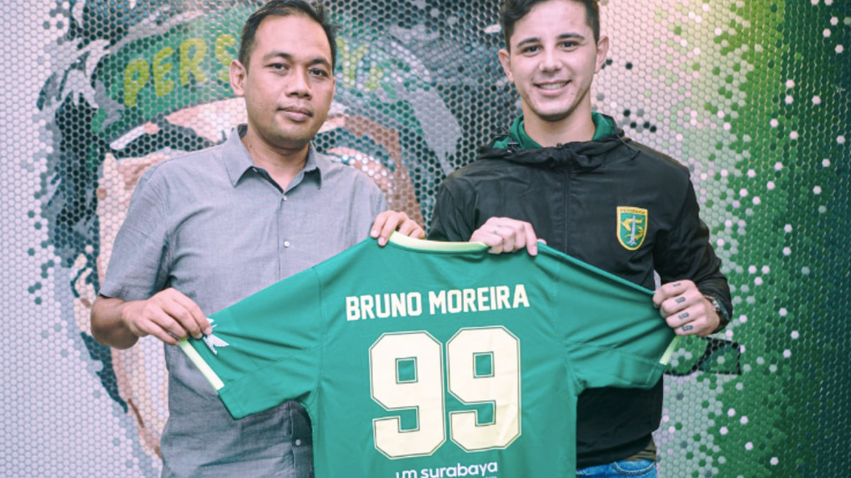 Bruno Moreira kembali ke Persebaya