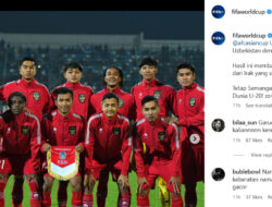 FIFA Sampai Turun Tangan Untuk Semangati Timnas Indonesia U-20 yang Gagal Melaju Ke Perempat Final, Begini katanya