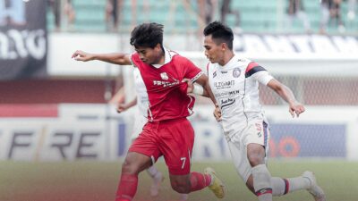 Duel Sengit Persis Solo dan Arema FC: Skor Seri, Singo Edan Gagal Bangkit, Laskar Sambernyawa Tampil 10 Pemain