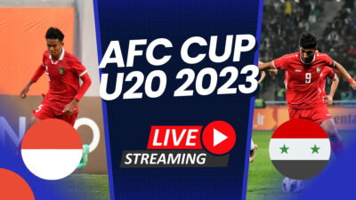 Jadwal dan Link Live Streaming Timnas U-20 Indonesia vs Suriah U-20 di Piala Asia U-20 2023