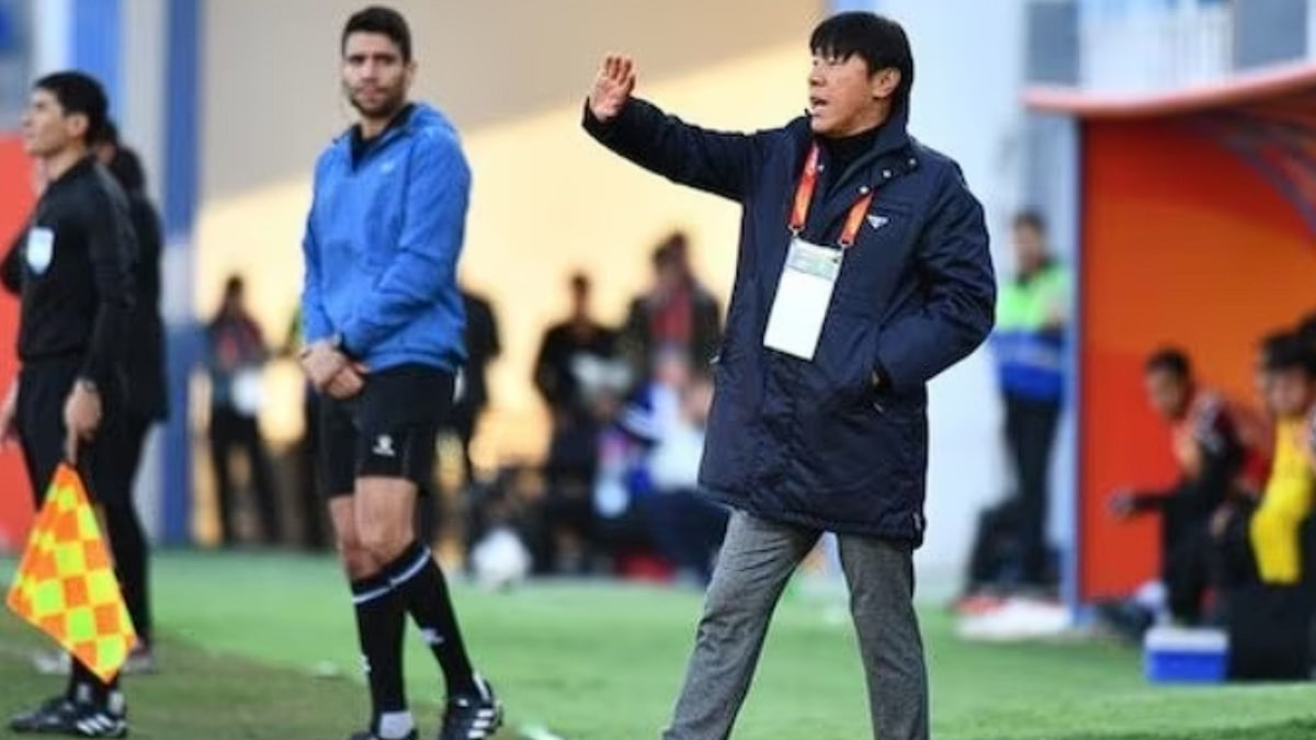 Shin Tae-yong kecewa usai di tundukan 10 pemain Irak U-20