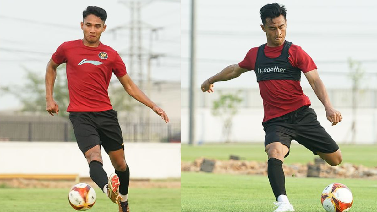 Marselino Ferdinan dan Pratama Arhan