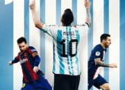 Lionel Messi masuk dalam daftar pemain Argentina yang akan melawan Indonesia