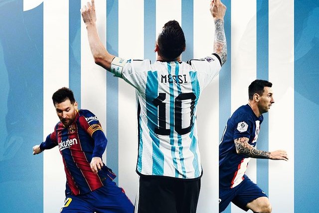 Lionel Messi masuk dalam daftar pemain Argentina yang akan melawan Indonesia