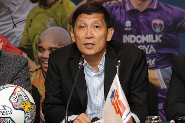 Direktur PT Liga Indonesia Baru, Ferry Paulus (c) Bola.net/Bagaskara Lazuardi