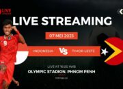 Link Live Streaming Resmi Timnas Indonesia vs Timor Leste di SEA Games 2023
