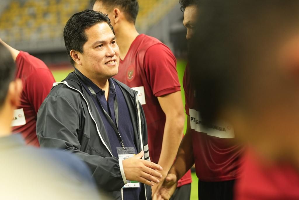 Ketua Umum PSSI, Erick Thohir.