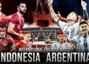 Indonesia Tertinggal Satu Angka di Babak Pertama Melawan Timnas Argentina