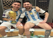 Gonzalo Montiel dan Lionel Messi (Sumber: instagram @gonzalo_montiel29)