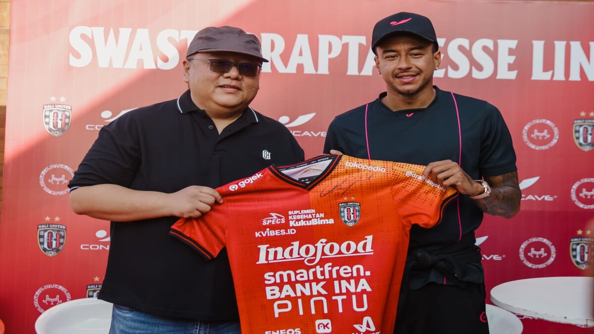 Jesse Lingar datang ke Bali United