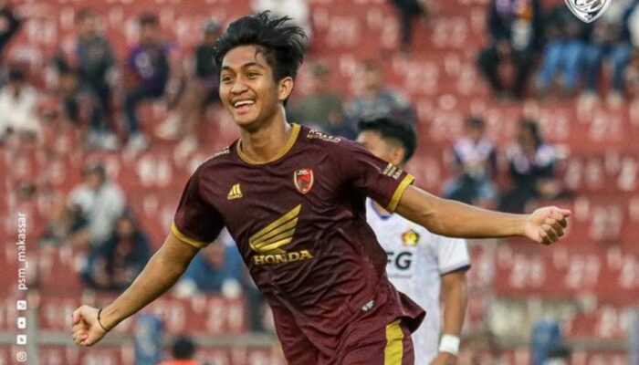 Muda dan Berbakat, Sulthan Zaky Jadi Sorotan Usai Cetak Gol Penyeimbang Bagi PSM Makassar