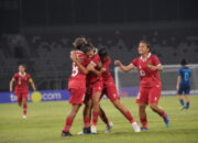 Skuad Timnas Indonesia Putri di semifinal Piala AFF U-19 Wanita 2023