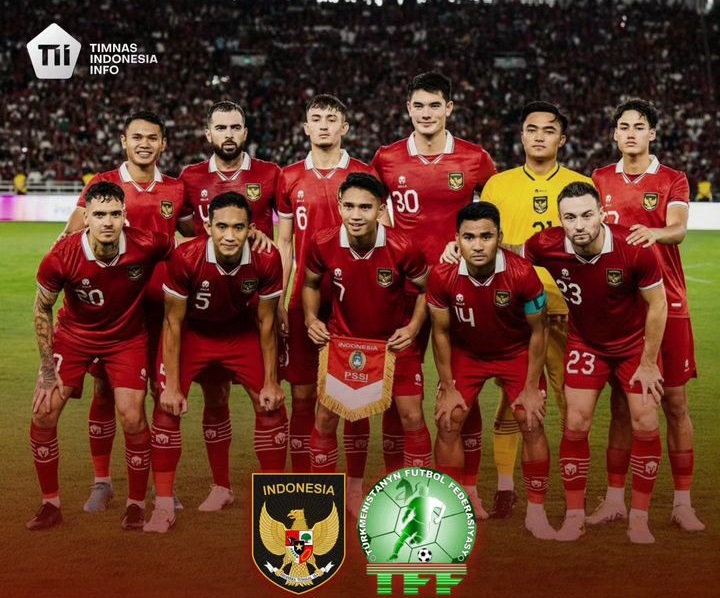 Indonesia akan hadapi Turkmenistan di ajang FIFA Match Day (Sumber: Instagramtimnas)