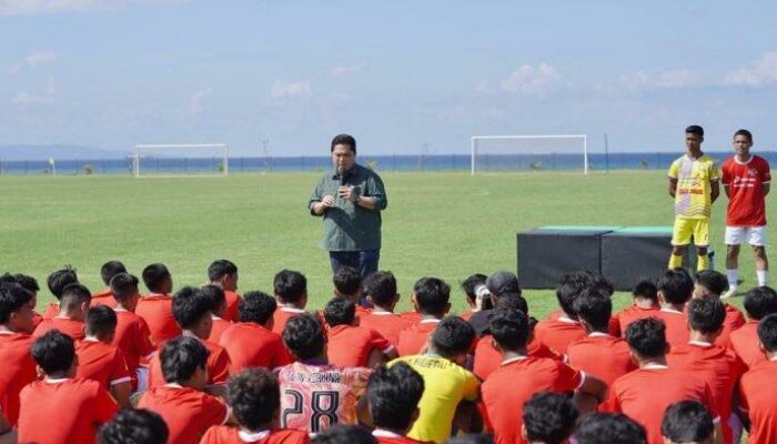 Tinjau Seleksi Timnas U-17 di Bali, Erick Thohir: Tak Ada Pemain Titipan!