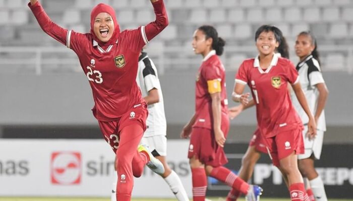 Timnas Indonesia Puncaki Klasemen Piala AFF U19 Wanita 2023 setelah Pesta Gol 7-0 atas Timor Leste