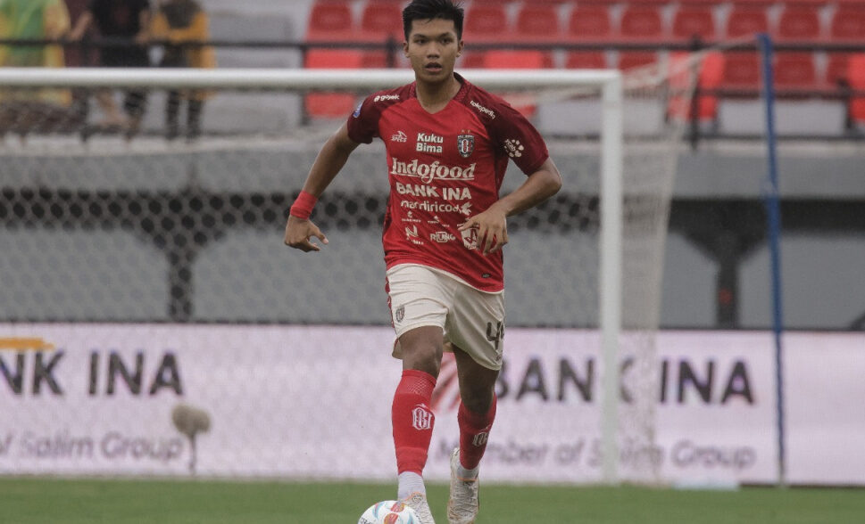 Pemain muda Bali United, Kadek Arel.