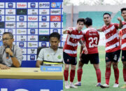 Debut Pahit Aji Santoso, Madura United Kembali ke Puncak Klasemen BRI Liga 1 2023/24