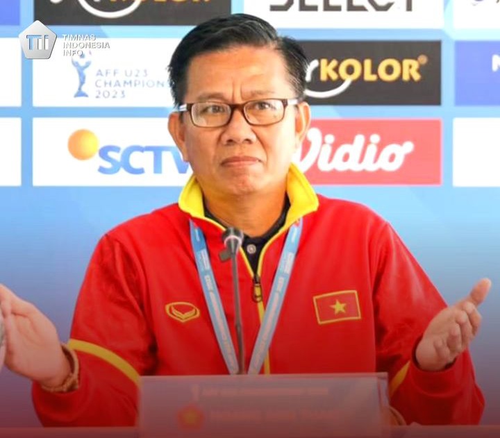 Hong Anh Tuan pelatih Vietnam puji Timnas Indonesia (garudarevolution)