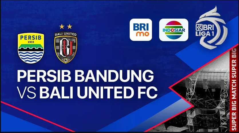 Link live streaming Persib vs Bali United FC (Vidio)