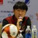 Shin Tae Yong saat konferensi pers SEA Games 2021 (PSSI)