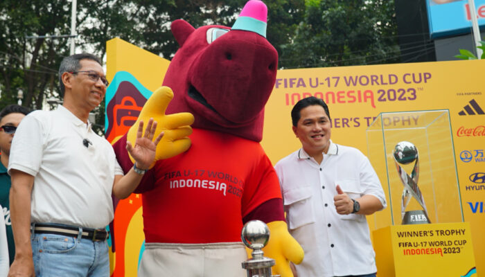 Trophy Piala Dunia U17 Sudah Datang! Masyakarat Indonesia Sambut Antusias Acara Trophy Experience