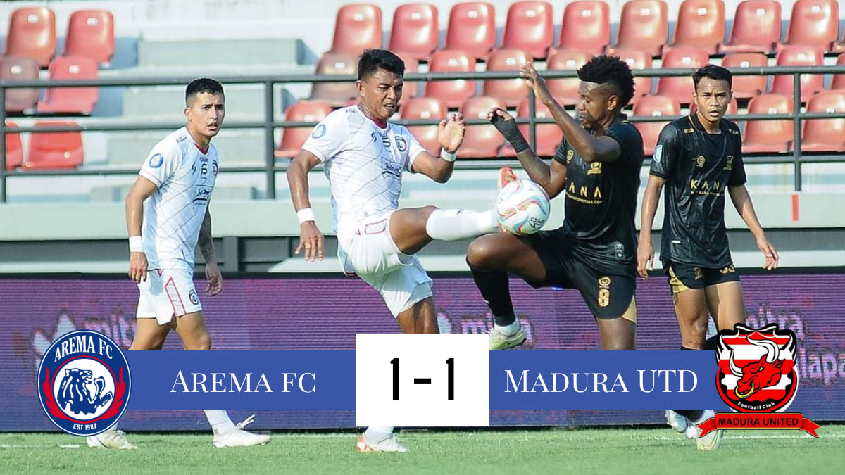 Hasil Arema FC vs Madura United