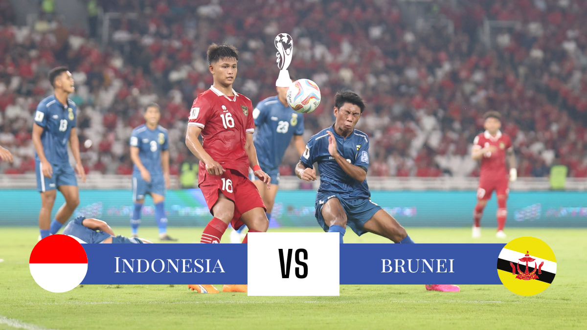 Jadwal Siaran Langsung Indonesia vs Brunei Leg Kedua