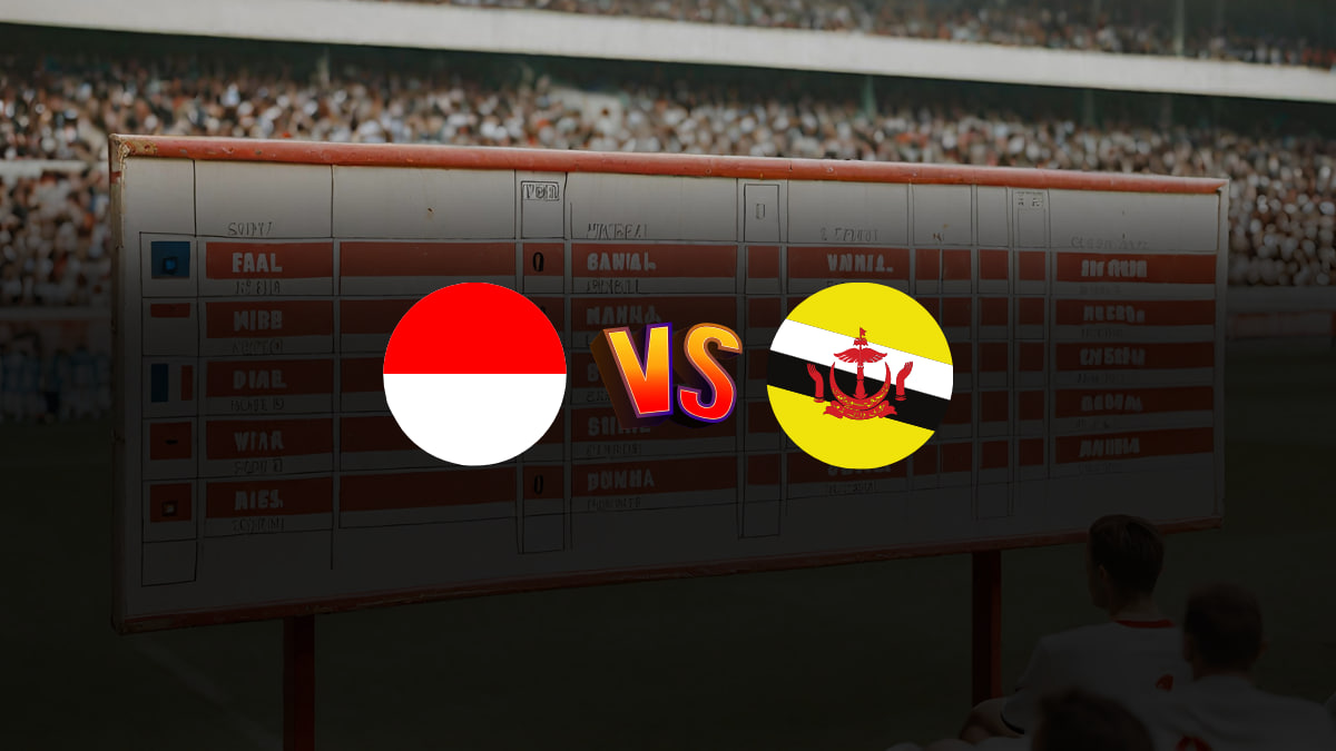 Jadwal Timnas Indonesia vs Brunei Darussalam 2023