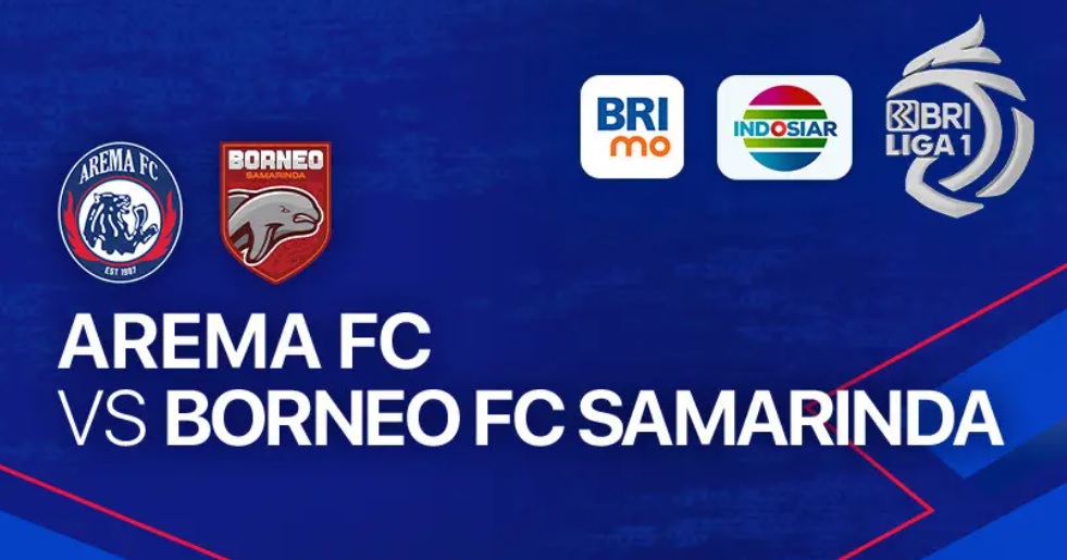 Link live streaming Arema FC vs Borneo FC BRI Liga 1 Indonesia(Vidio.com)