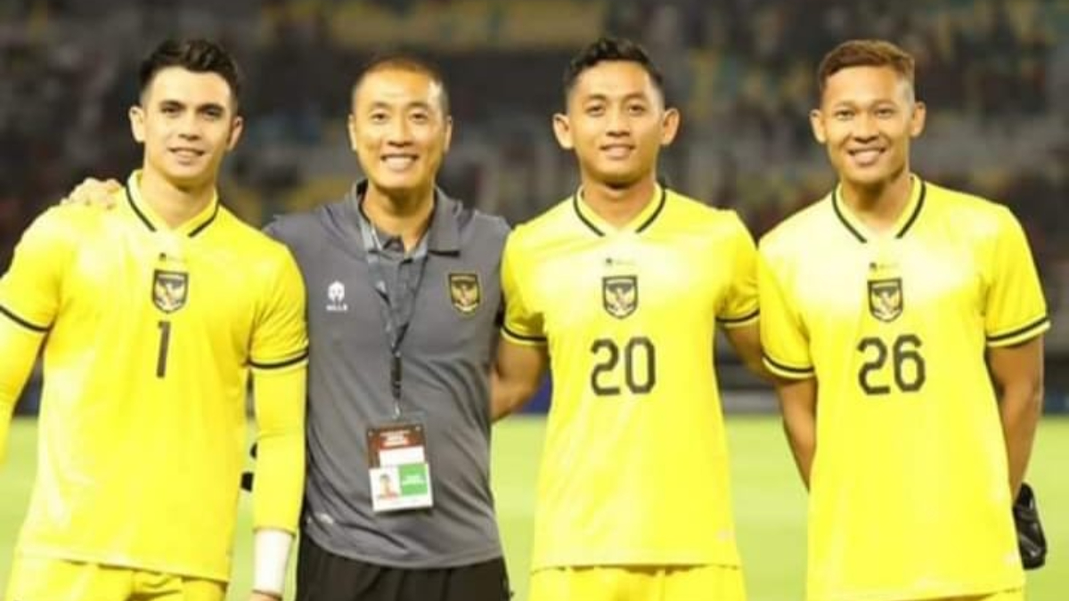Pelatih Kiper Timnas Indonesia katakan stok kiper melimpah belum butuh Emil dan Cyrus (FB Info Bola Timnas)