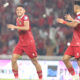 Selebrasi Dimas Drajad dan Ramadhan Sananta di Kualifikasi Piala Dunia 2026 saat Timnas Indonesia lawan Brunei (dok. PSSI)
