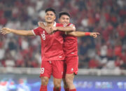 Selebrasi Ramadhan Sananta di Kualifikasi Piala Dunia 2026 saat Timnas Indonesia vs Brunei dapat pujian dari Jokowi (dok. PSSI)